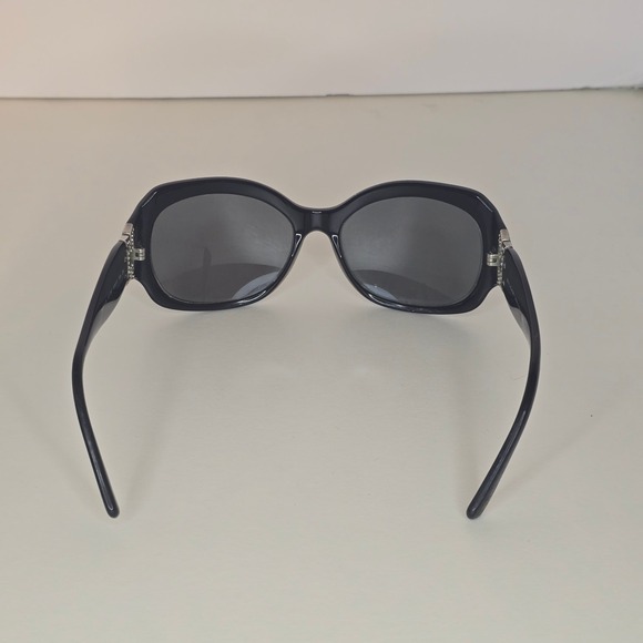 Bvlgari 8054-B Swarovski Crystal Black Sunglasses 57-17-135 main image 6